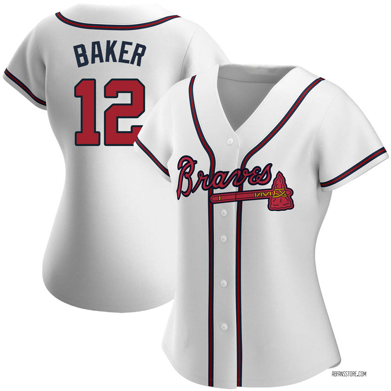 Dusty Baker Men's Atlanta Braves Alternate Jersey - Navy Replica