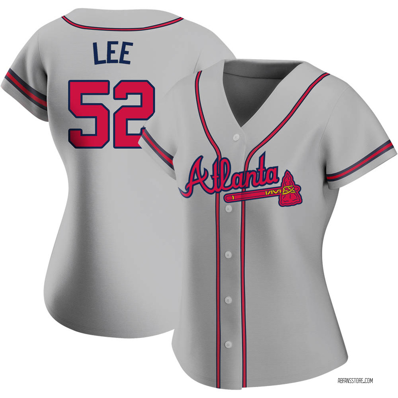 Dylan Lee Women's Atlanta Braves Alternate Jersey - Navy Authentic