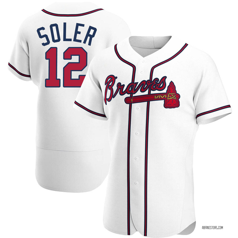 Atlanta Braves Nike Women's Home Replica Custom Jersey - White