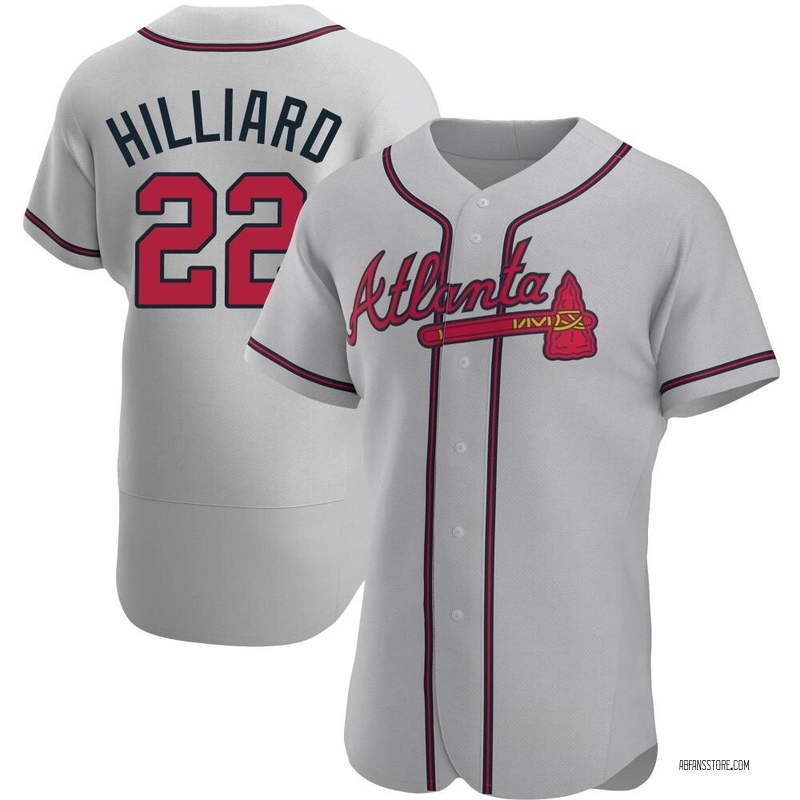 Sam Hilliard Atlanta Braves Men's White 2023 City Connect Name