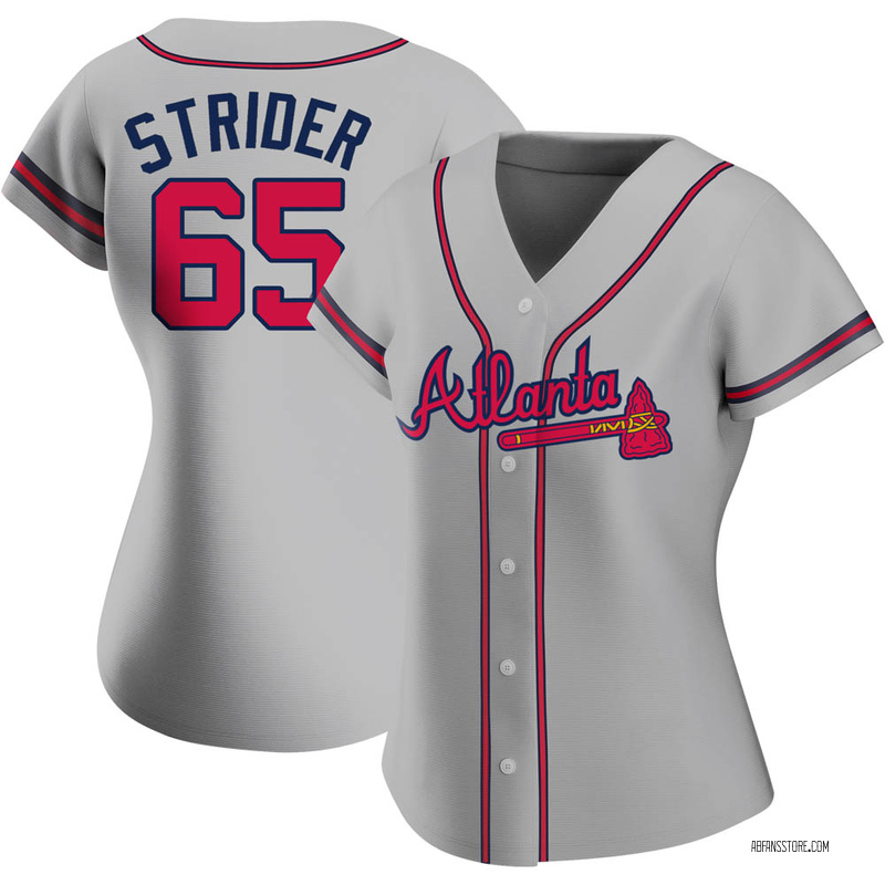 Spencer Strider Women's Atlanta Braves 2023 City Connect Jersey - White  Authentic