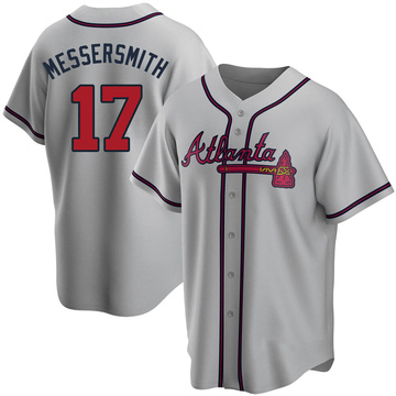 Andy Messersmith Atlanta Braves Youth Backer T-Shirt - Ash