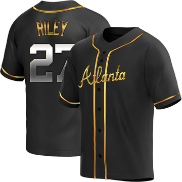 Austin Riley Atlanta Braves Youth Navy Roster Name & Number T-Shirt 