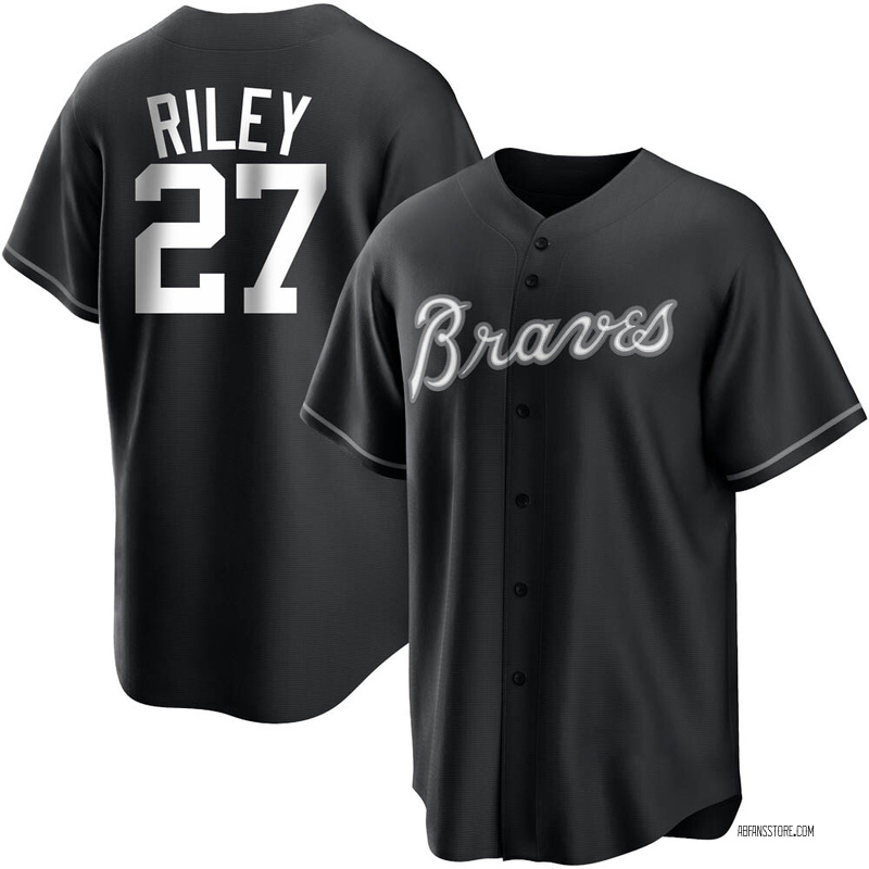 Austin Riley Youth Atlanta Braves White 2022 Program Jersey - Gold Replica