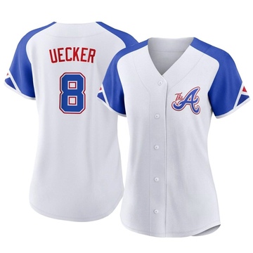 AA+ 8 multiple Bob Uecker jersey,throwback Braves home white cooperstown  authentic Jersey,custom sale men baseball free _ - AliExpress Mobile