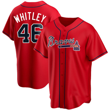 Chase Whitley Atlanta Braves Youth Navy Roster Name & Number T-Shirt 