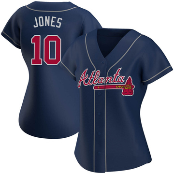 Atlanta Braves Chipper Jones Jersey men's size 52. - Depop