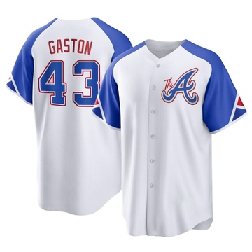 Cito Gaston Atlanta Braves Youth Backer T-Shirt - Ash