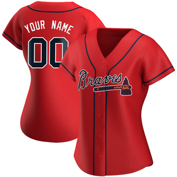 Atlanta Braves Custom Name & Number Baseball Shirt Best Gift For Men And  Women - YesItCustom