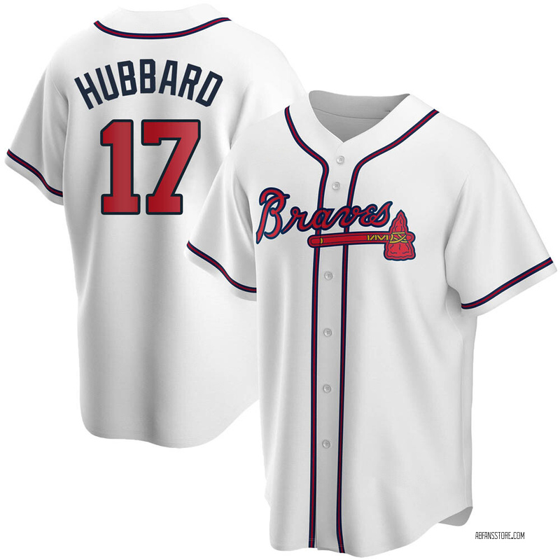 Glenn Hubbard Men's Atlanta Braves Home Jersey - White Authentic