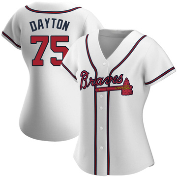 Show Off Your Atlanta Braves Pride With the #75 Grant Dayton Cream Jersey