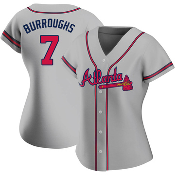 1977 Jeff Burroughs Game Worn Atlanta Braves Jersey. Baseball, Lot  #57374