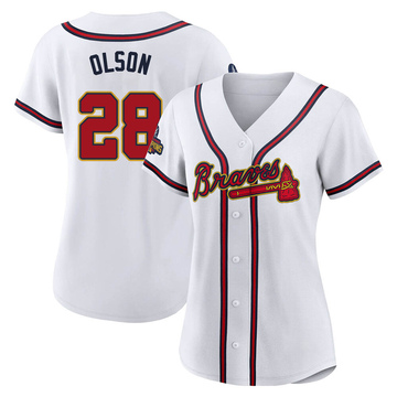 MLB Atlanta Braves (Matt Olson) Men's Replica Baseball Jersey - Red –  Athletic Wear World