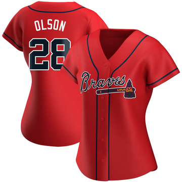 Matt Olson Atlanta Braves Youth Navy Backer T-Shirt 