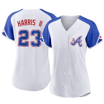 Men's Atlanta Braves - Michael Harris II #23 Cool Base Stitched Jersey