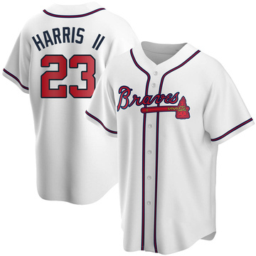 Michael Harris II Atlanta Braves Men's Navy Backer T-Shirt 