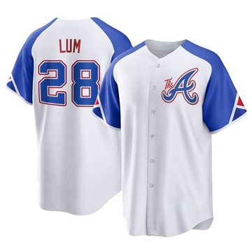 Mike Lum Atlanta Braves Youth Backer T-Shirt - Ash