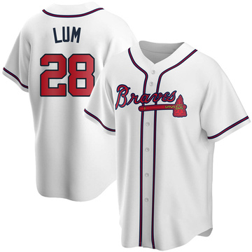 Mike Lum Atlanta Braves Youth Backer T-Shirt - Ash