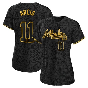 Brewers 3 Orlando Arcia Alternate Navy Jersey - Bluefink