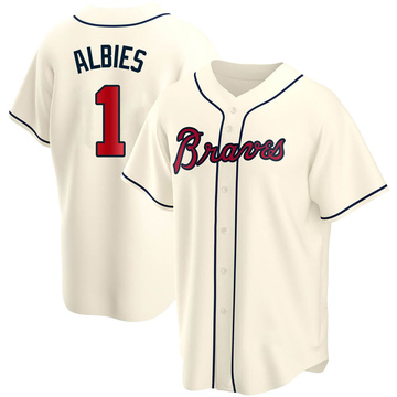 Atlanta Braves Ozzie Albies 1 Red MLB Allstar Jersey – PICK CLICK