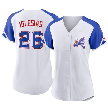 Raisel Iglesias MLB Authenticated Game-Used Los Bravos Jersey - Size 44