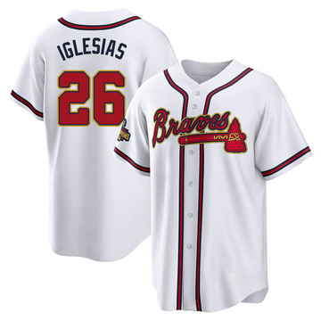 Raisel Iglesias MLB Authenticated Game-Used Los Bravos Jersey - Size 44