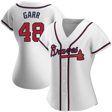 Ralph Garr Atlanta Braves Men's Navy Backer T-Shirt 