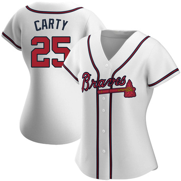 Rico Carty Men's Atlanta Braves Alternate Jersey - Cream Authentic