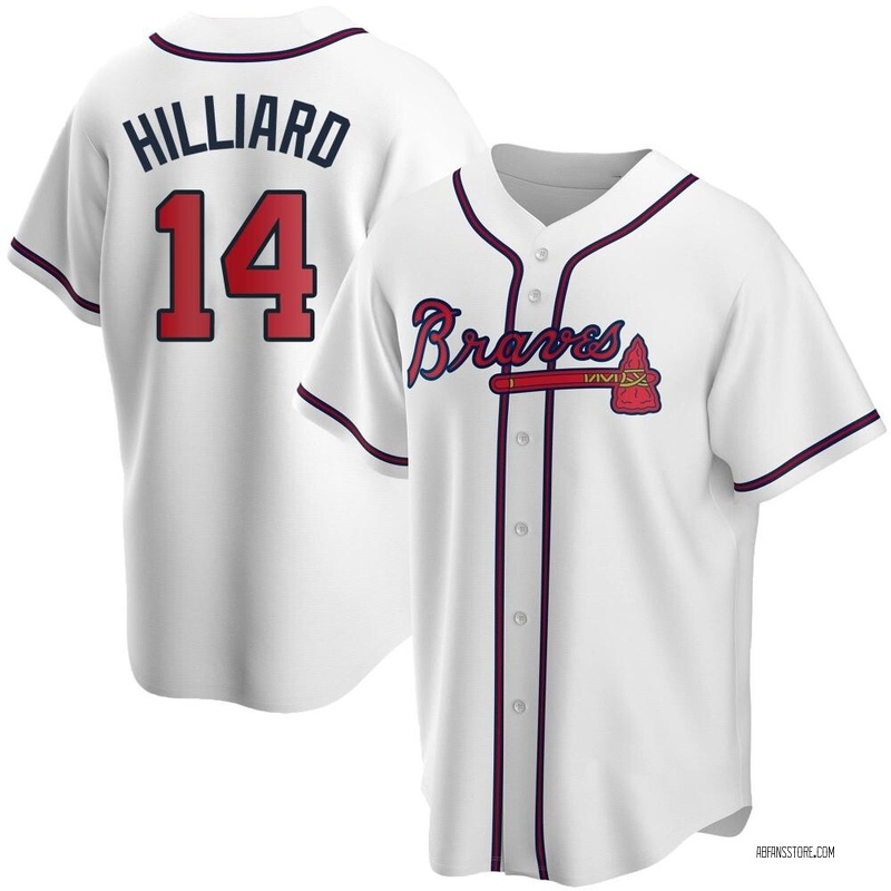 Sam Hilliard Jersey, Authentic Braves Sam Hilliard Jerseys & Uniform -  Braves Store