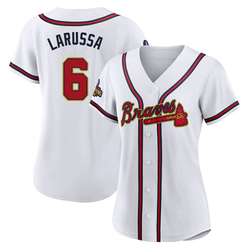 Tony Larussa Atlanta Braves Men's Backer T-Shirt - Ash