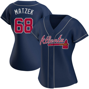 Tyler Matzek Women's Atlanta Braves Home Jersey - White Replica