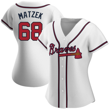 Tyler Matzek Atlanta Braves Men's Navy Backer Long Sleeve T-Shirt 
