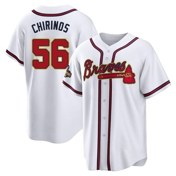 Yonny Chirinos Atlanta Braves Men's Red Roster Name & Number T-Shirt 